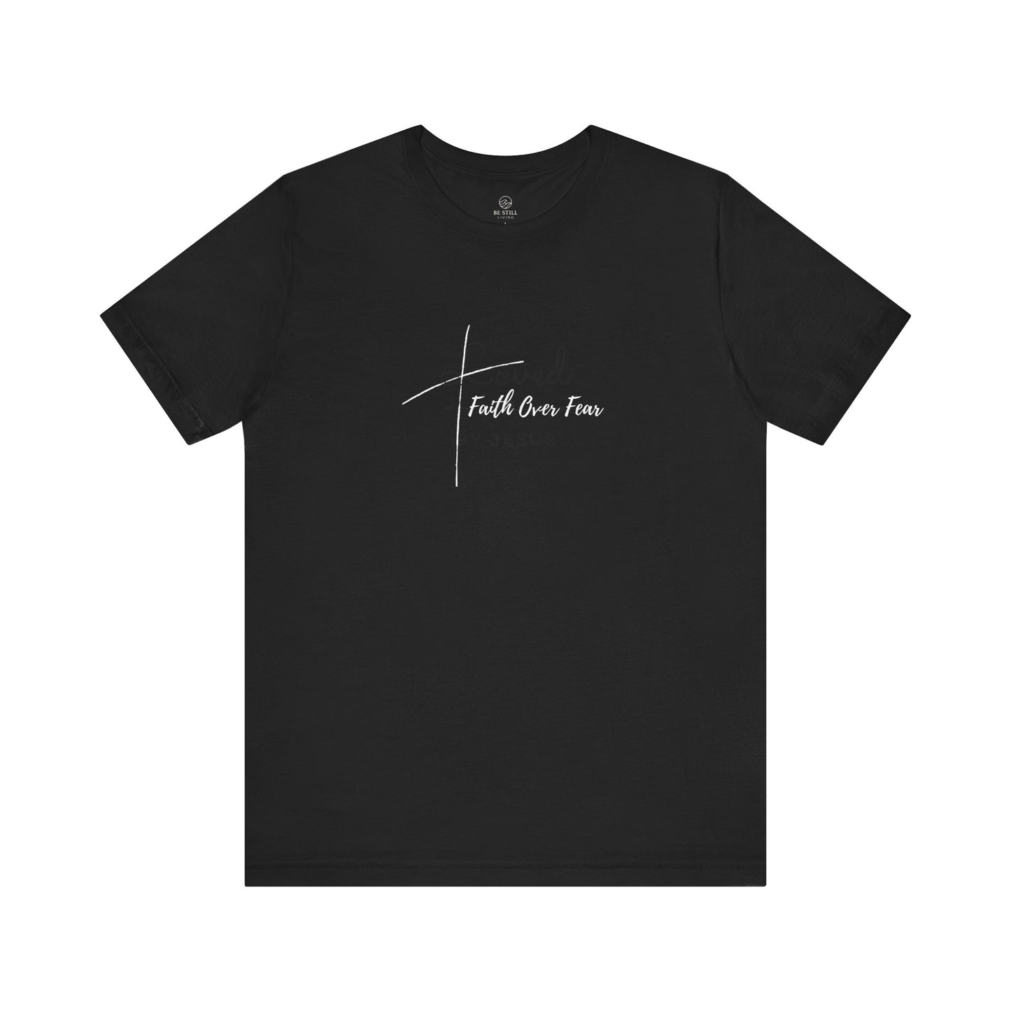 Faith Over Fear Cross Tee