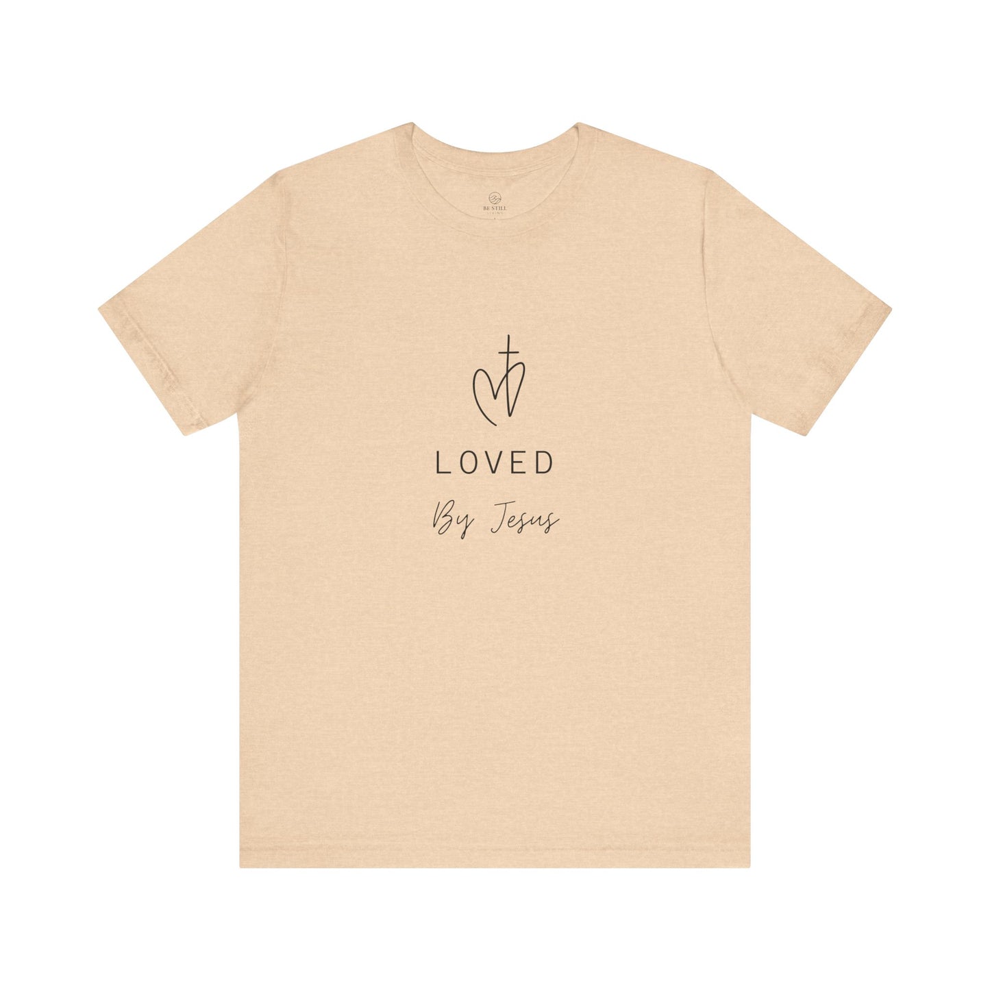 Minimalistic Loved by Jesus T-Shirt