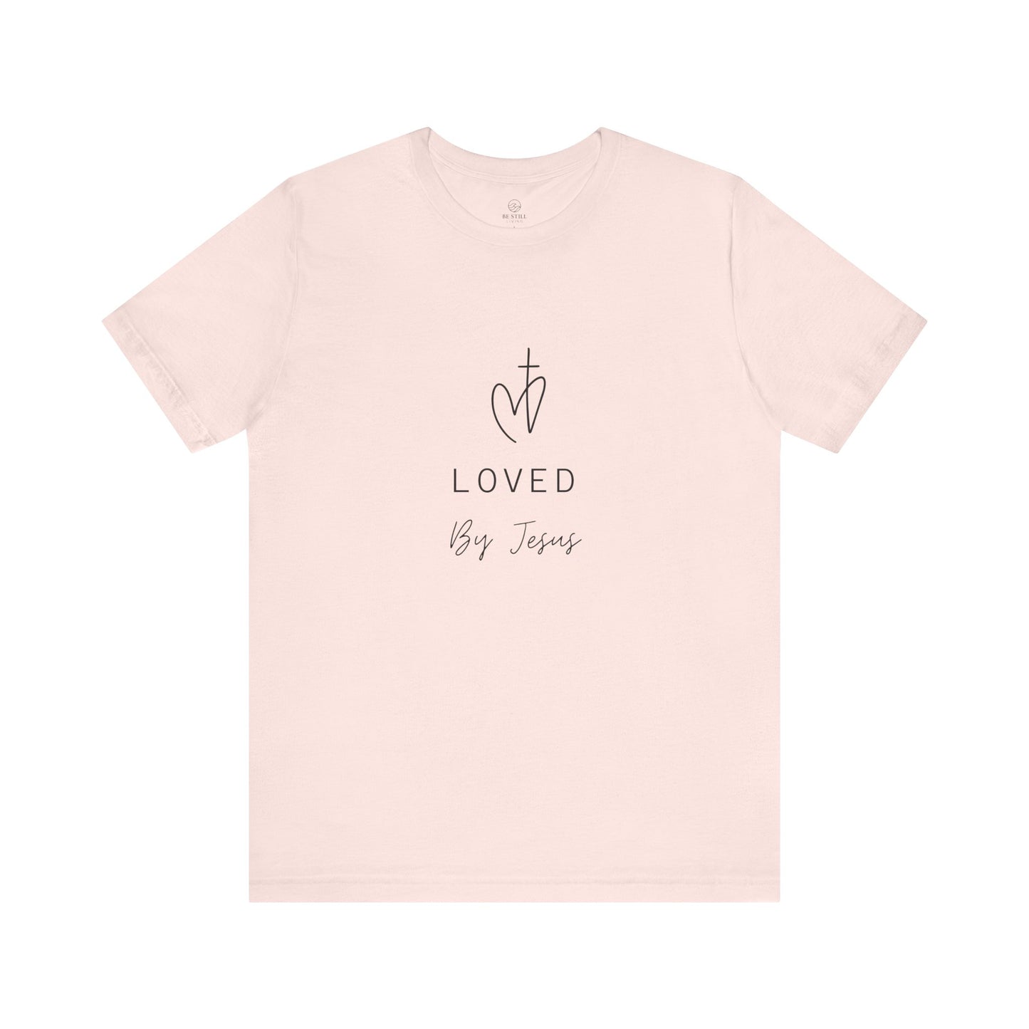 Minimalistic Loved by Jesus T-Shirt
