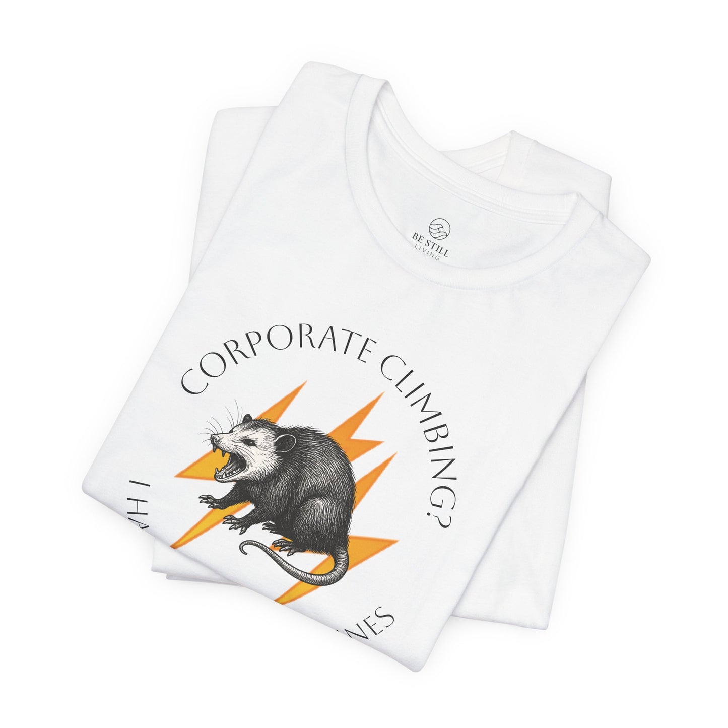 Unisex Tee Corporate Climbing Possum T-Shirt
