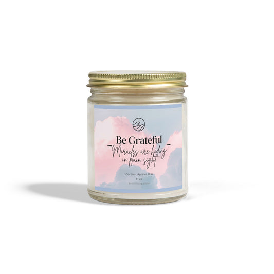 Candle, Be Grateful – Miracles are hiding in plain sight, Spiritual Girl Era Collection