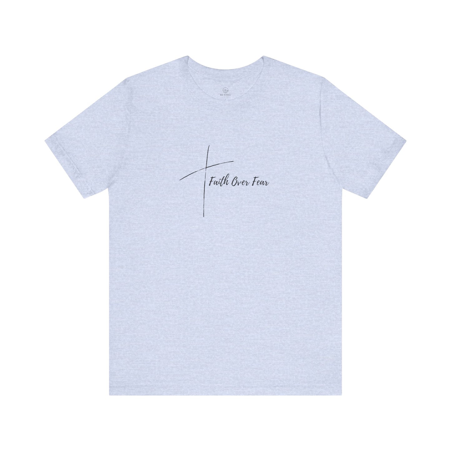 Faith Over Fear Cross Tee