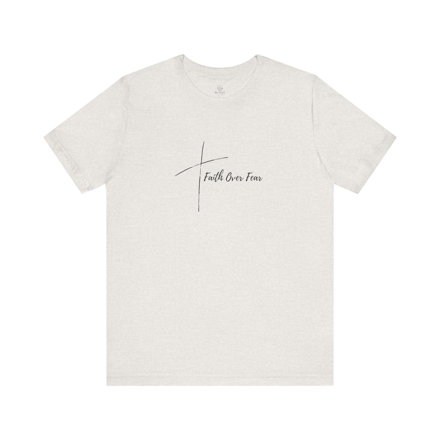 Faith Over Fear Cross Tee