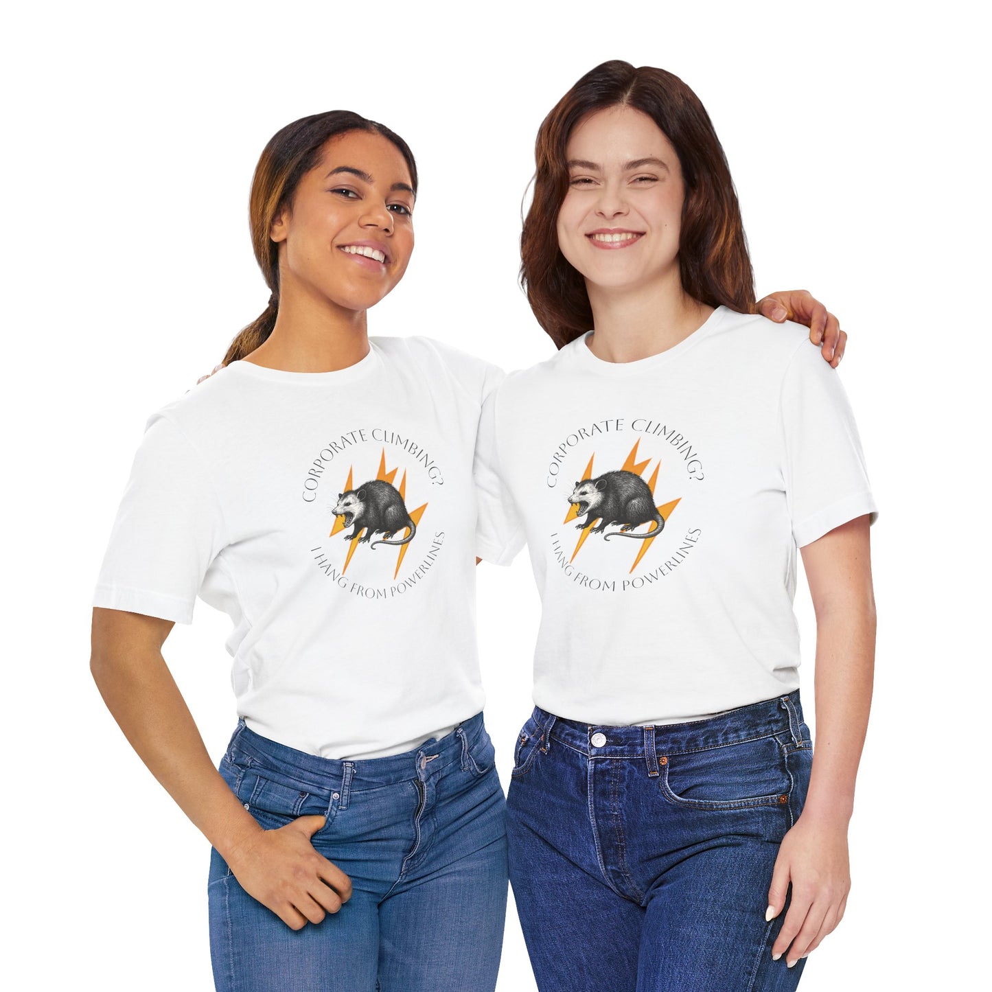 Unisex Tee Corporate Climbing Possum T-Shirt
