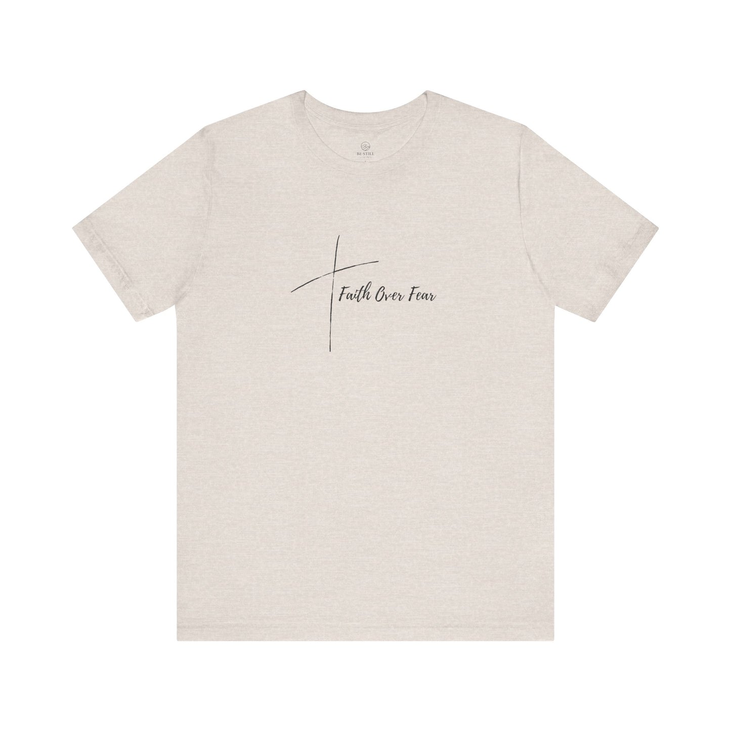 Faith Over Fear Cross Tee