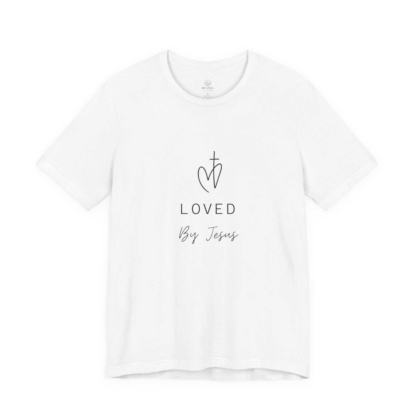 Minimalistic Loved by Jesus T-Shirt