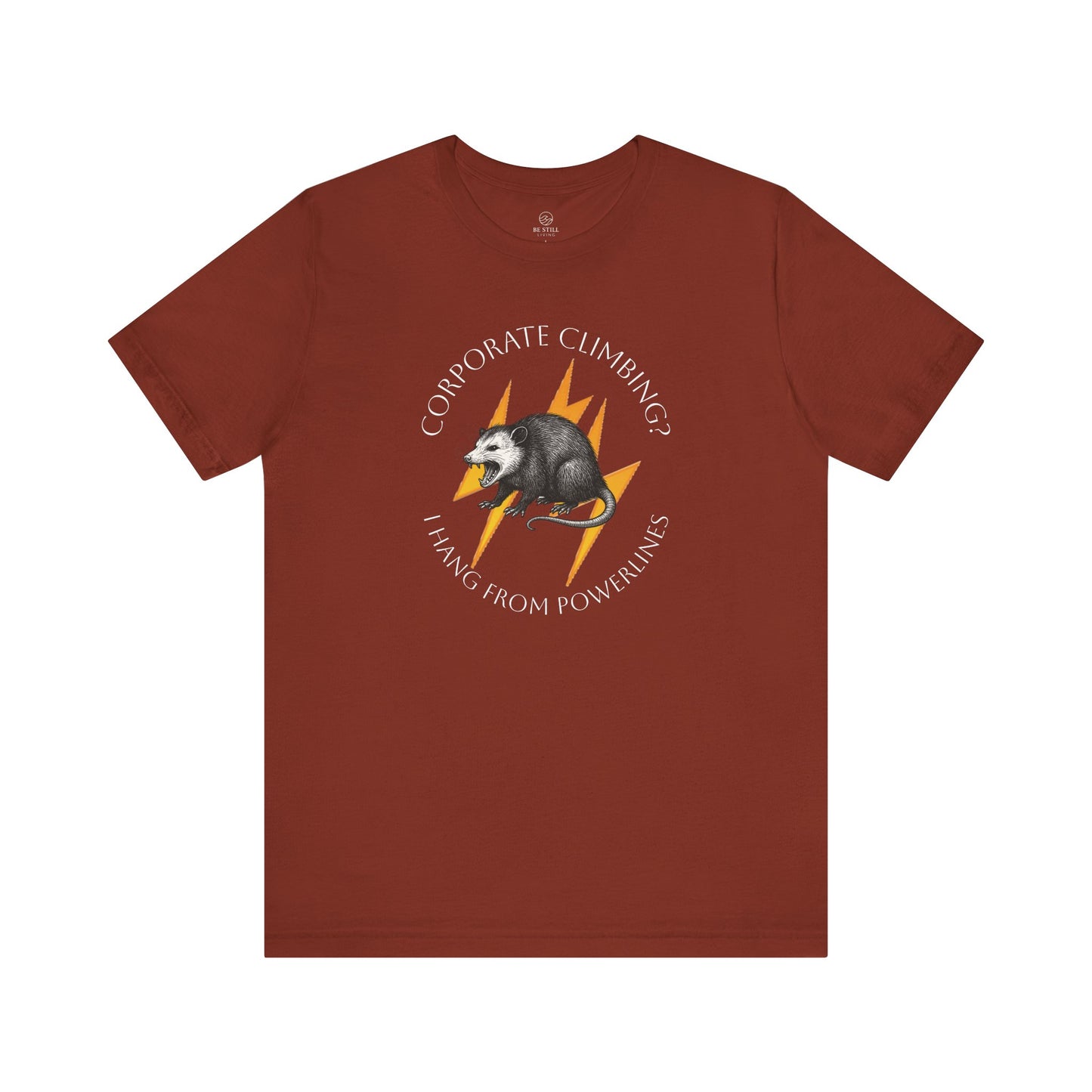 Unisex Tee Corporate Climbing Possum T-Shirt