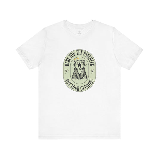 Here for the Paycheck Cat Tee