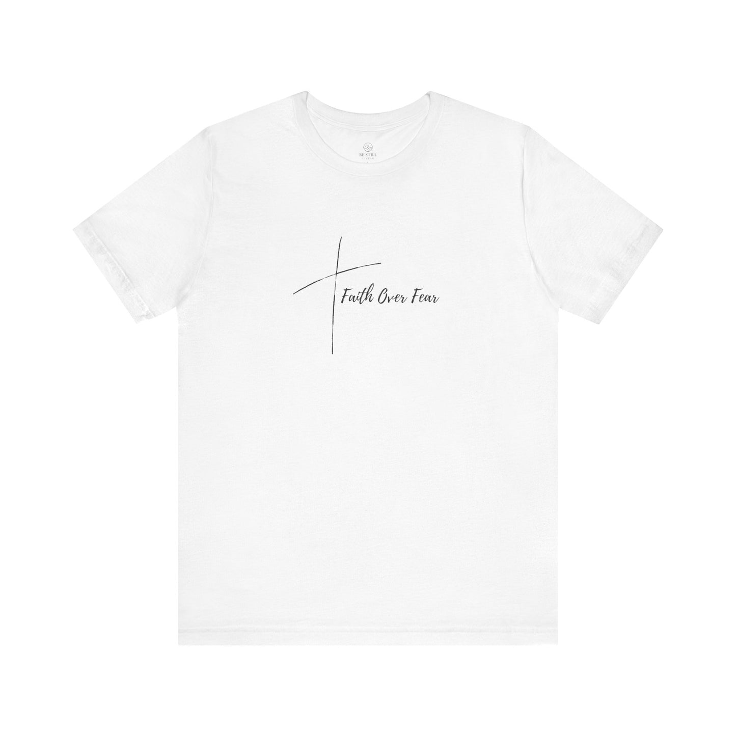 Faith Over Fear Cross Tee