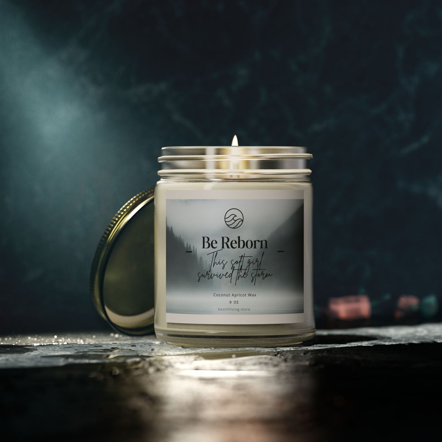 Candle, Be Reborn – This soft girl survived the storm, The Closure in a Jar Collection