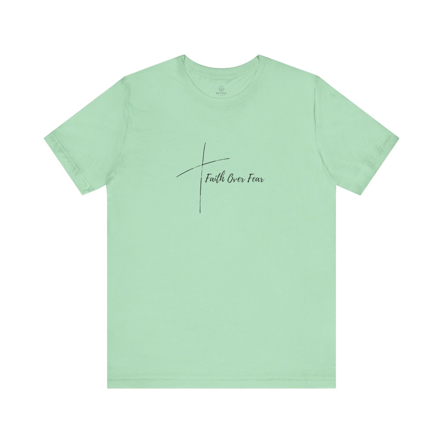 Faith Over Fear Cross Tee