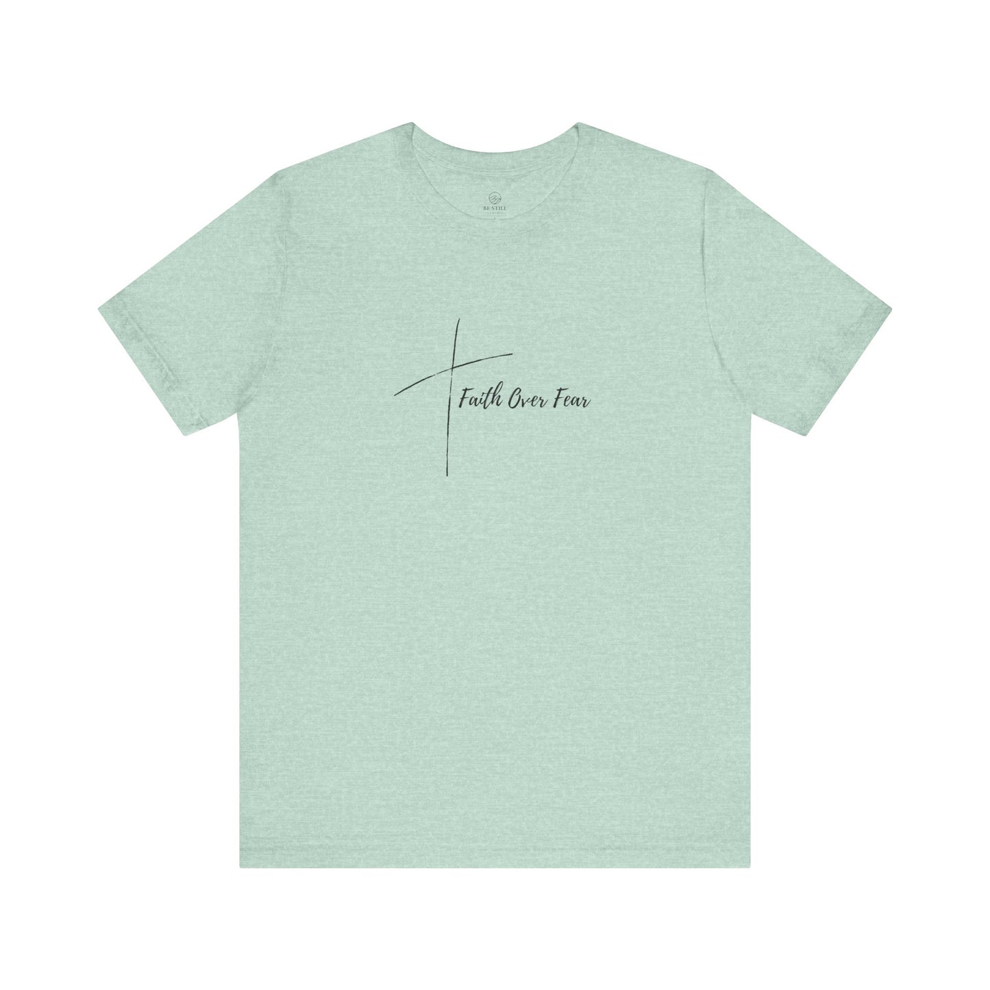 Faith Over Fear Cross Tee