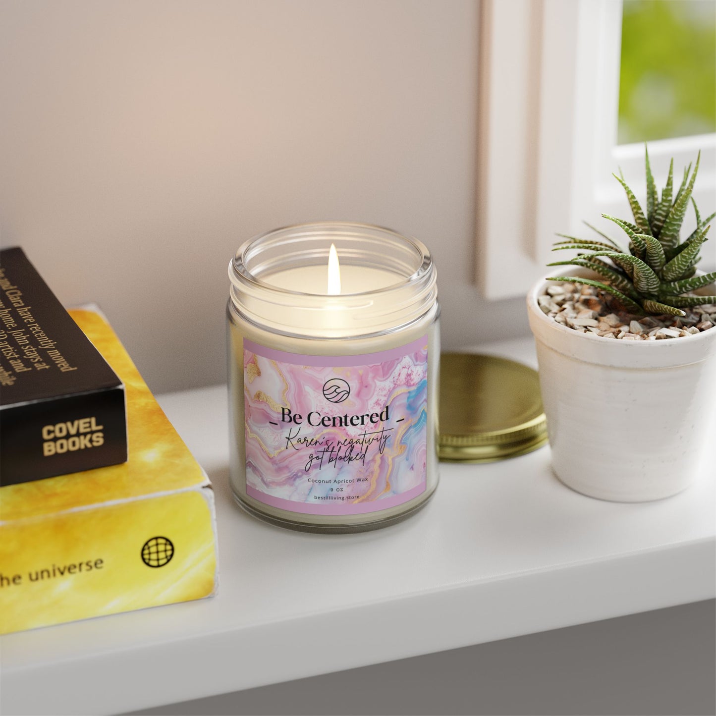 Candle, Be Centered — Karen’s negativity got blocked, The Unbothered Collection