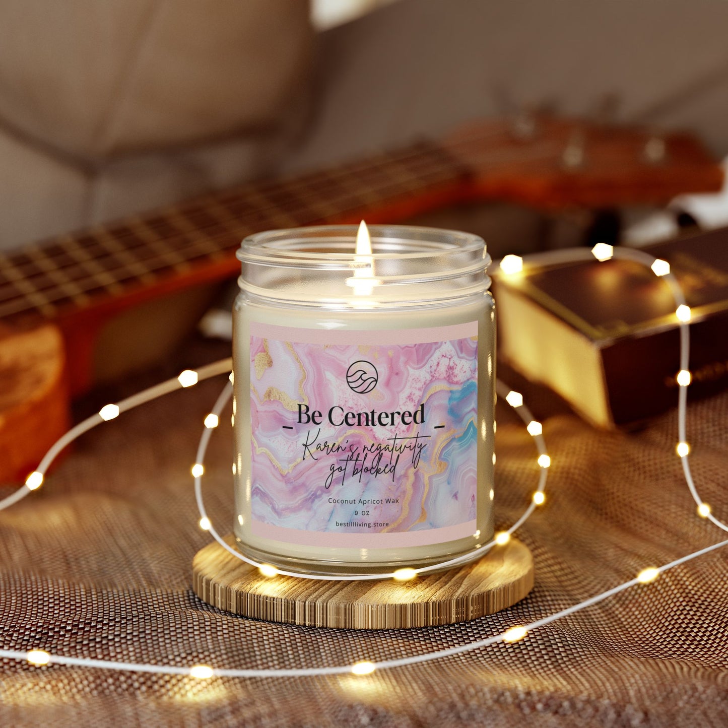 Candle, Be Centered — Karen’s negativity got blocked, The Unbothered Collection